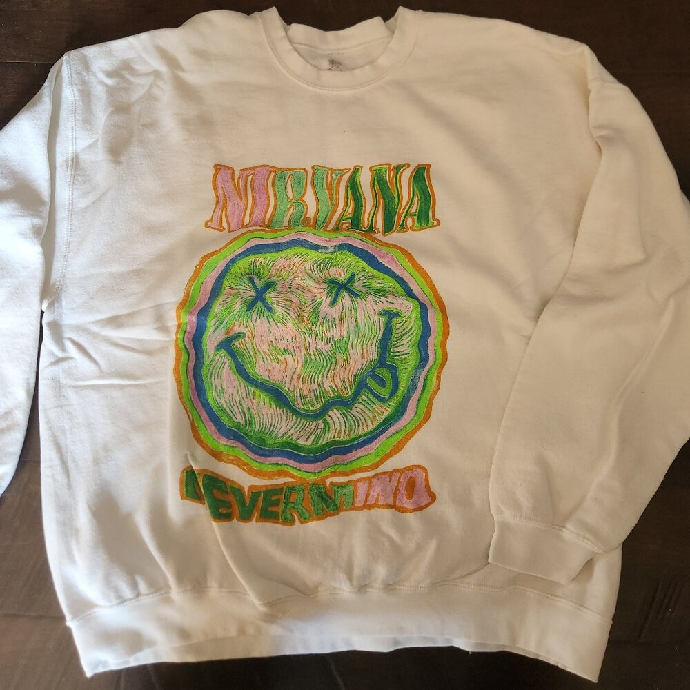 White crewneck